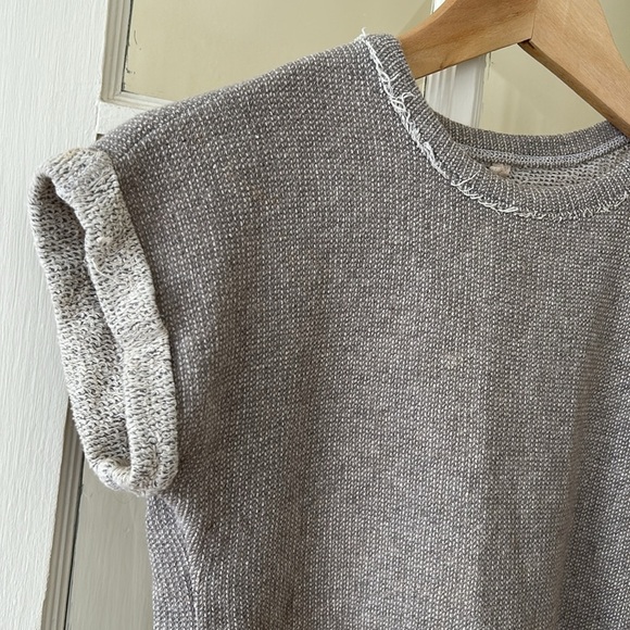Nico Nico kids age 4 organic cotton grey raglan top, soft and elegant - Picture 5 of 7